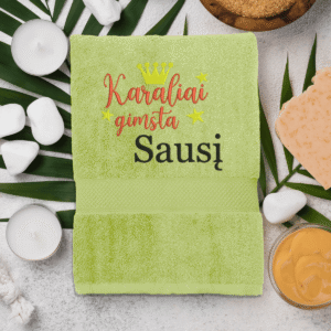 Rankšluostis „Karaliai gimsta Sausį“
