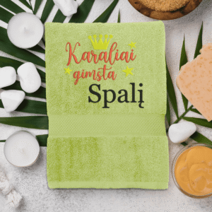 Rankšluostis „Karaliai gimsta Spalį“