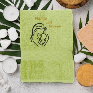 Rankšluostis „Mamos meilė“