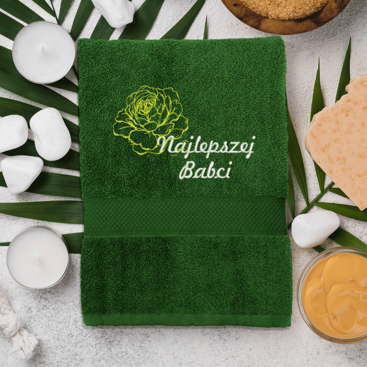 tamsiai-zalia-ranksluostis-najlepszej-babci-2
