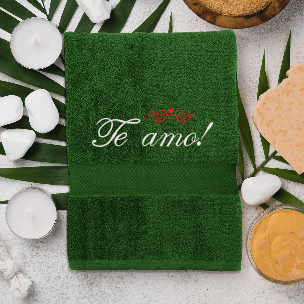 tamsiai-zalia-ranksluostis-te-amo-2
