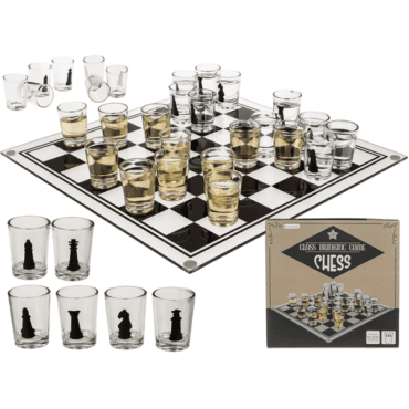 Žaidimas gėrimams Šachmatai kalėdinė dovana vaikinui
