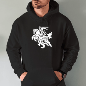 Unisex džemperis su spauda „Vytis“