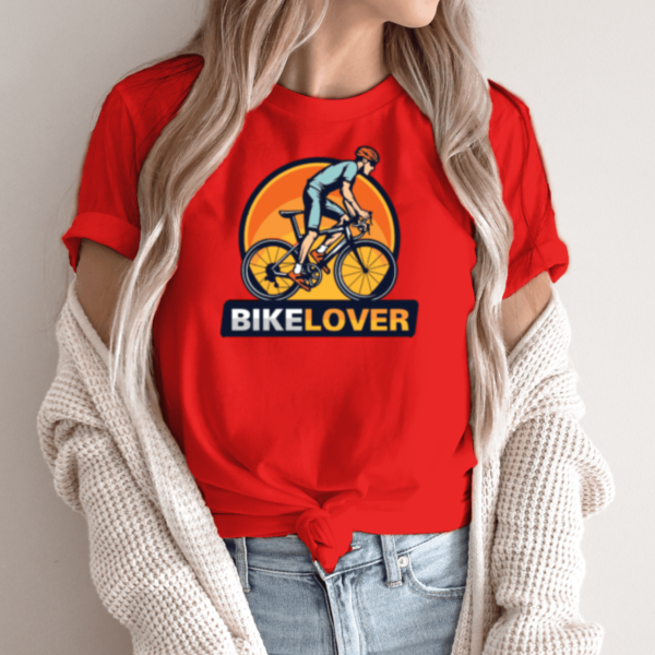 raudona-moteriski-marskineliai-bike-lover