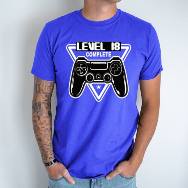 Vyriški marškinėliai „Level 18“