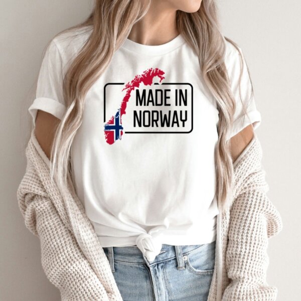Moteriški marškinėliai „Made In Norway“