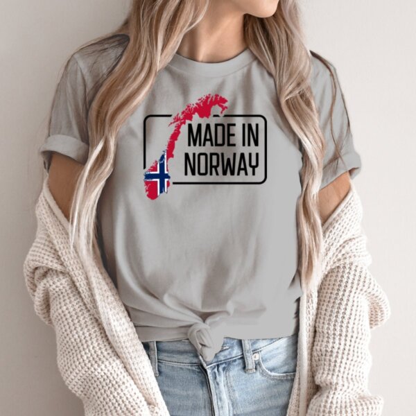 Moteriški marškinėliai „Made In Norway“