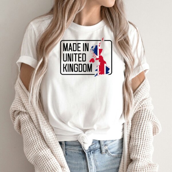 Moteriški marškinėliai „Made In United Kingdom“