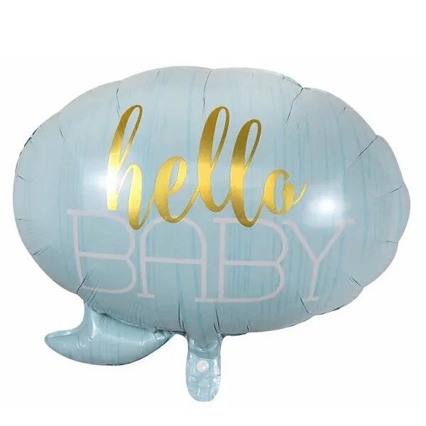 zydras-folinis-balionas-hello-baby