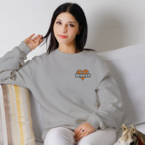 Siuvinėtas unisex džemperis „Krepšinio Lietuva”