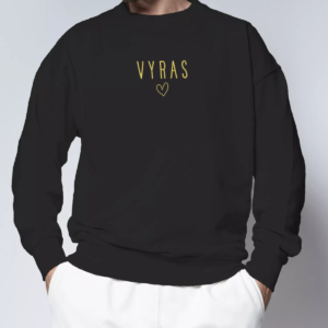 Siuvinėtas unisex džemperis „Vyrui“