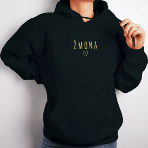 Siuvinėtas unisex džemperis „Žmona“