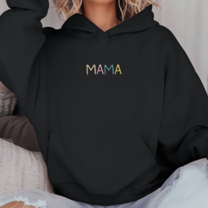 Siuvinėtas unisex džemperis „Spalvota Mama“