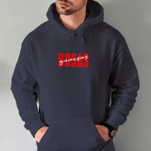 Unisex džemperis su spauda „Geriausias Bosas“