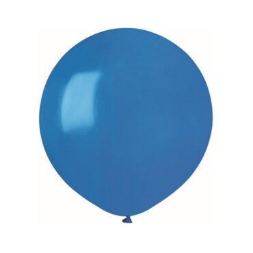 Didelis mėlynos spalvos guminis balionas dekoracijos šventei