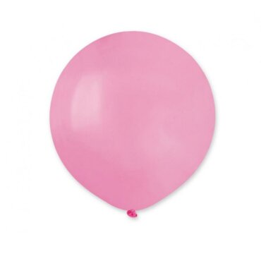 Didelis rožinės spalvos guminis balionas dekoracijos šventei