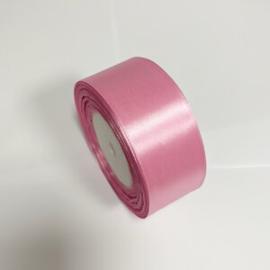 Rausva atlasinė juostele dovanoms 38mm