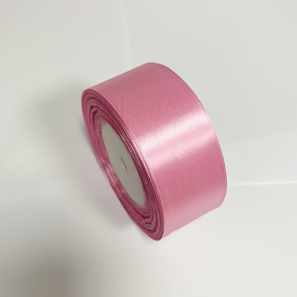 Rausva atlasinė juostele dovanoms 38mm
