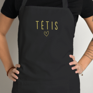 Siuvinėta prijuostė „Tėtis“