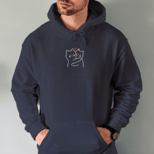 Siuvinėtas unisex džemperis „Kačiukai“
