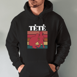 Unisex džemperis su spauda „Tėtė“
