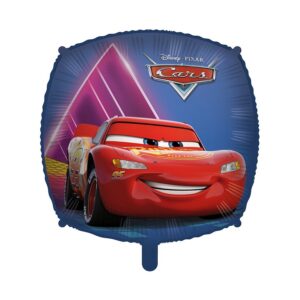 Folinis apvalus balionas su automobiliu Makvynas