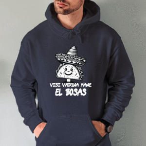 Unisex džemperis su spauda „El bosas“