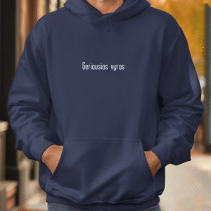 Unisex džemperis su spauda „Geriausias vyras“