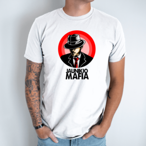 Bernvakario marškinėliai „Jaunikio Mafija“