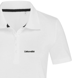Moteriški polo marškinėliai „Lietuvaitė”