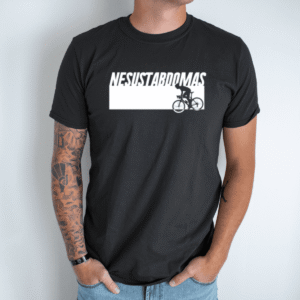 Unisex marškinėliai su spauda “Nesustabdomas”