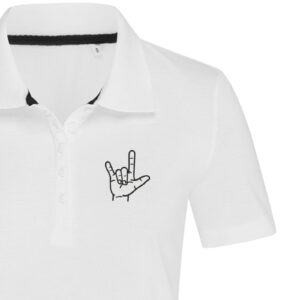 Moteriški polo marškinėliai „Rock“