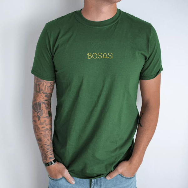 tamsiai-zalia-siuvineti-unisex-marskineliai-bosas
