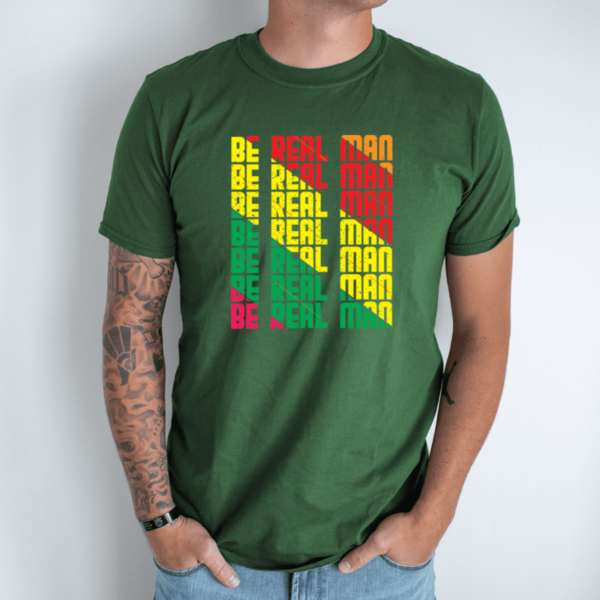 tamsiai-zalia-unisex-marskineliai-su-spauda-be-real-man