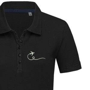 Moteriški polo marškinėliai „Kelionės pradžia“
