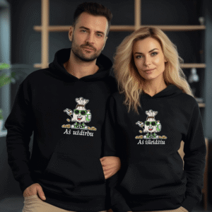 Unisex džemperiai poroms „Uždirbu-išleidžiu“