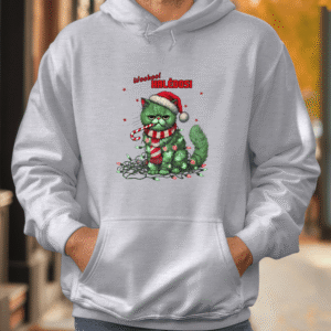 Unisex džemperis su spauda „Woohoo Kalėdos “