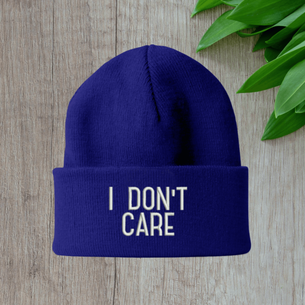 blue-ziemine-kepure-i-dont-care