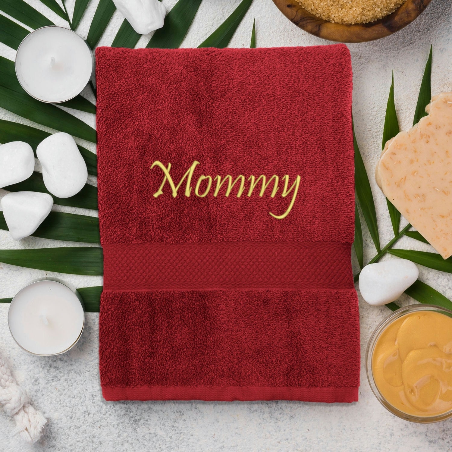 Embroidered Towel “Mommy”