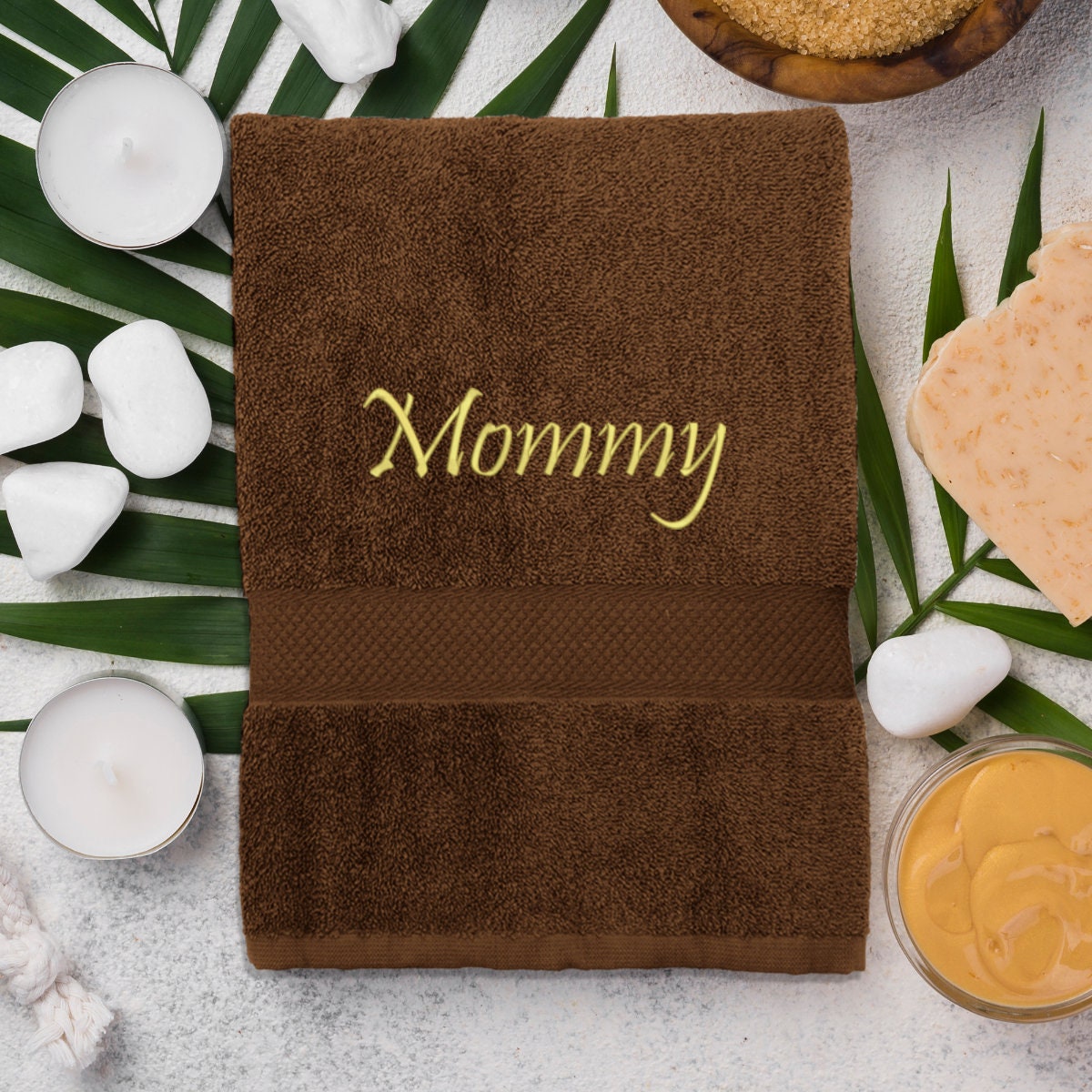 Embroidered Towel “Mommy”