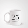 Puodelis „Su gimtadieniu 25“