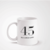 Puodelis „Su gimtadieniu 45“