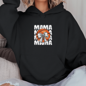 Unisex džemperis su spauda „Koketiška krepšinio mama“