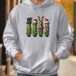 Unisex džemperis su spauda „Šventinė stiklainio gauja“