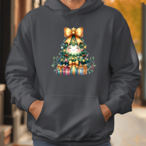 Unisex džemperis su spauda „Eglutė Staigmenėlė“