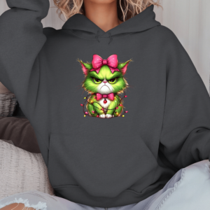 Unisex džemperis su spauda „Katė Grinčas“