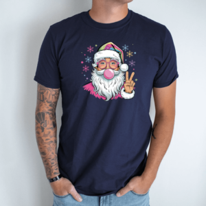 Unisex marškinėliai su spauda „Cool Kalėdos“