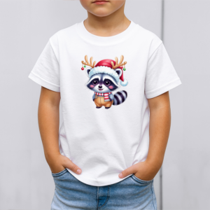 Vaikiški marškinėliai su spauda „Linksmas meškėniukas“