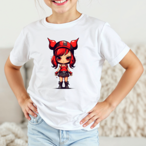 Vaikiški marškinėliai su spauda „Mažoji Raguotė“