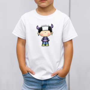 Vaikiški marškinėliai su spauda „Ragiukas smalsiukas“